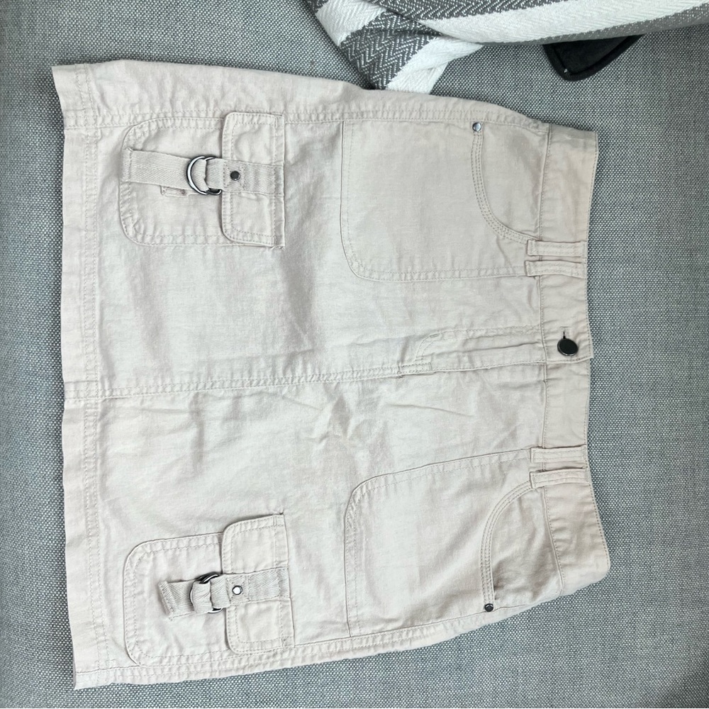 Dalia Collection Khaki Skirt; Size 6